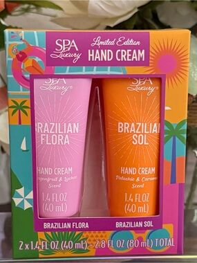 🆕🌺 SPA LUXURY LIMITED EDITION HAND CREAM GIFT SET. BRAND NEW IN BOX.